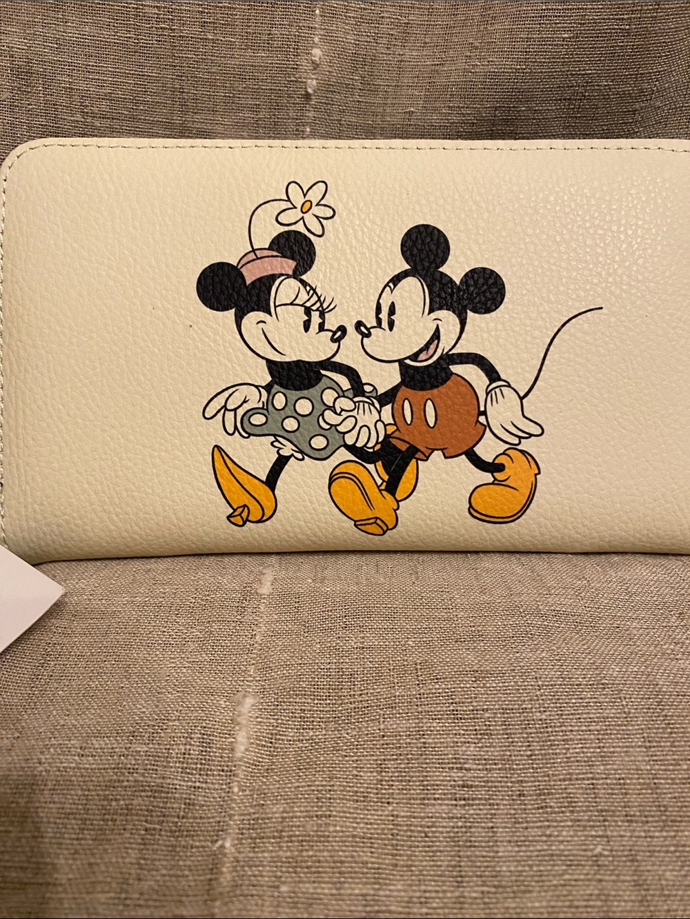 Wallet or Clutch with Mickey & Minnie Design